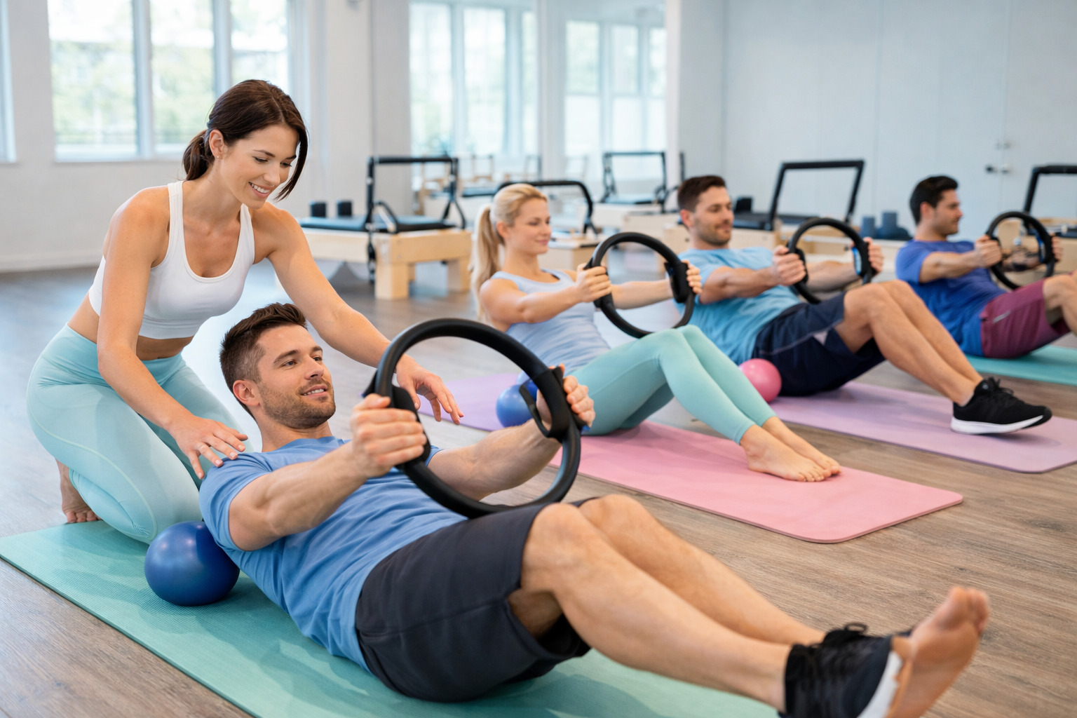 Pilates und Core Training